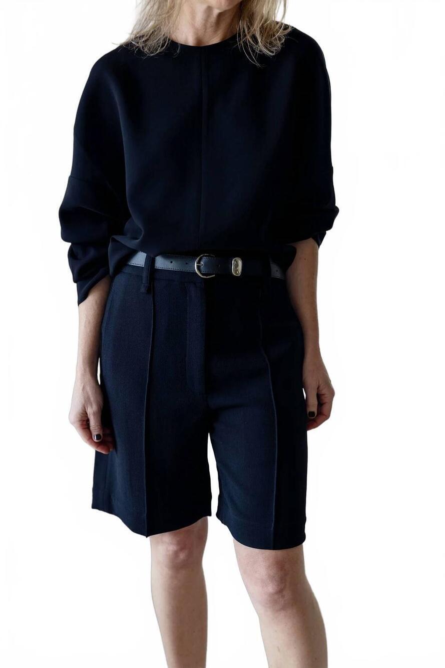 NEW A.EMERY tilden long sleeve top in black